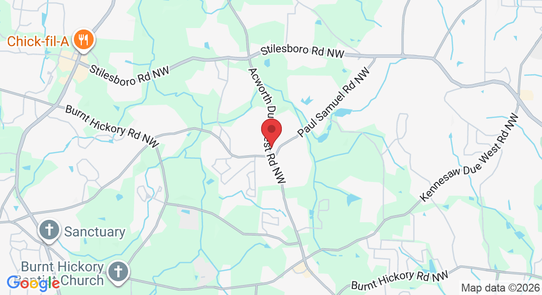 Map to Yankee Carpenter in Kennesaw, GA